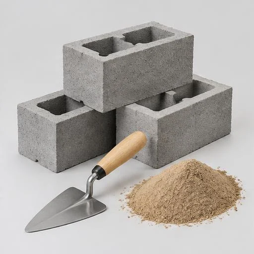 Imagem ilustrativa de materiais para construção
